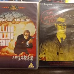 The Ipcress File & The Billion Dollar Brain DVD Bundle Michael Caine Harry Palmer Spy Thrillers