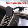 180 Degree Adjustable Adhesive 17mm Ball Head Mount Bracket for Car Dashboard Windshield Wireless Charger Magnetic Phone Holder Image 8