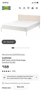 ikea Bed frame Standard Double