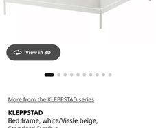 ikea Bed frame Standard Double