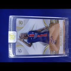 2024-25 Topps Reverence UEFA Bradley Barcola Paris Saint-Germain Auto /99