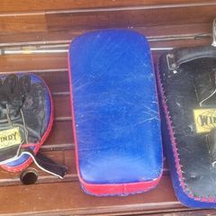 kick pads and mits