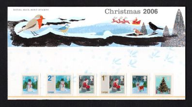 2006 Great Britain Christmas Commemorative Stamps Presentation Pack