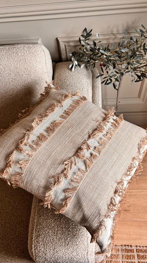 Two cushion covers