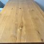 Oak dining table, bench & 3 chairs Image 6