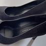 Black Glitter Heels Image 2