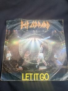 Def Leppard - Let It Go. Vinyl Single. 1981
