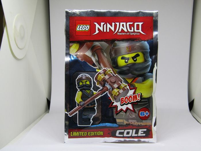 LEGO Ninjago Cole Minifigure Foil Pack Polybag Limited Edition Brand New Sealed