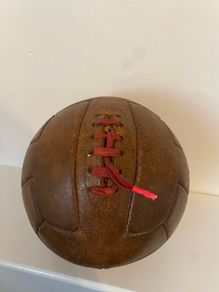 Vintage Leather Football ball