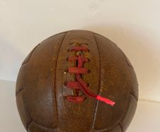 Vintage Leather Football ball