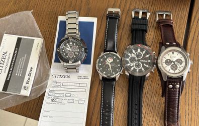 4 Men's Watches