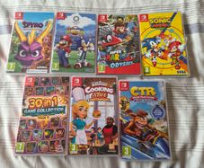 nintendo switch games and accessories