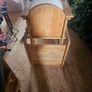wooden high chair Image 3