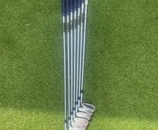 Wishon 555M forged japenese irons + a 50 degree Callaway jaws raw wedge