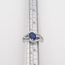 925 vintage sterling silver and CZ ring Image 7