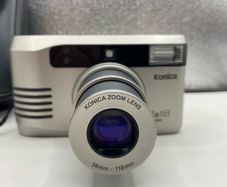 Konica Z-up 118 Super 35mm Film Camera  Zoom Point & Shoot