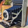 Coronet Rapide Vintage Folding Bellows 120 Film Camera with Case Image 4