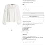 Designer Max Mara Weekend - Giotto Cotton White Blouse - Size M UK 12 - BNWT RRP 130 Image 3