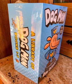 BRAND NEW - Dog Man, boxed sealed set (numbers 1-7)