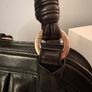 Vintage Bally black pebbled leather top handle bag Image 3