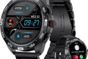 Smart Watch with Answer/Make Calls, 2022 1.32'' HD Touch Screen Fitness Tracker with Heart Rate Sleep Monitor 20 Sports Modes IP68 Waterproof Pedometer,Bluetooth Men's Smart Watches for Android iOS AVAILABLE IN BLACK/SILVER (FREE POSTAGE)
