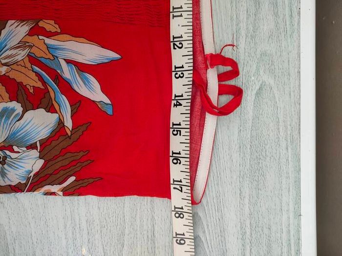 Vintage Red floral maxi dress Mariko size 12/14 Postage included