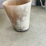 Vintage Handmade Horn Beaker. Image 2
