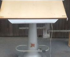 Antique Drawing Draftsman architectural drawing table Nike Eskiltuna of Paris France