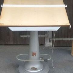 Antique Drawing Draftsman architectural drawing table Nike Eskiltuna of Paris France