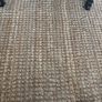 190 by 290 app woven brown rustic jute sisal hand knotted rug Image 7