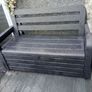 garden bench with storage Image 2