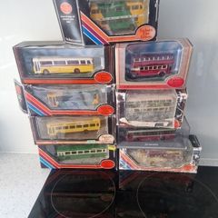 Open to offers Job lot of 11 buses diescast model buses and coaches 1/76 scale