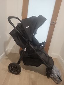 Joie stroller with rain cover