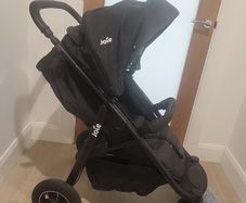 Joie stroller with rain cover