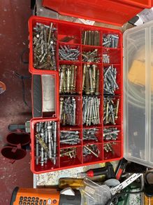 rawl bolts thru bolts expansion fixings in case