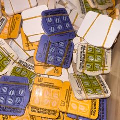 50 McDonalds coffee vouchers