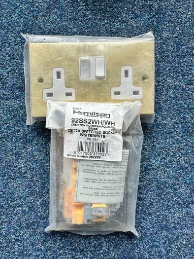 Hamilton Legrand Synergy Crabtree Electrical Accessories Mixed Lot