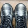 Dr Martens 1460 Ombre Glitter Girls Boots Size 1(33) Image 4
