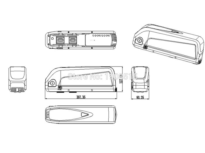 e bike  battery 36v 30ah