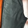 Ladies Black Faux Leather Jeans by Inwear Image 6