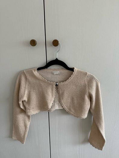 Girls Bolero Gold color