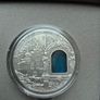 Niue SECRETS OF LICHTENSTEIN Crystal Art Castle Schloss Silver Coin 2 Oz Image 3