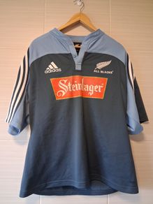 All Blacks Jersey. Official Adidas All Blacks New Zealand Alternate Jersey From Year 2005. Authentic Original From 2005.Not A Modern Day Remake.