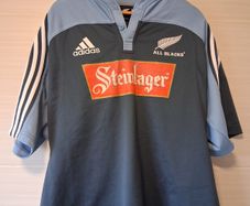 All Blacks Jersey. Official Adidas All Blacks New Zealand Alternate Jersey From Year 2005. Authentic Original From 2005.Not A Modern Day Remake.