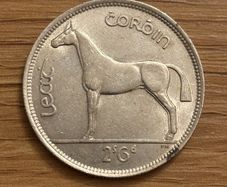 1939 Silver Halfcrown