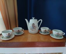 Huge Lot of Vintage Antique Children's Tea Sets Collection