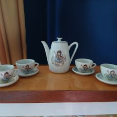 Huge Lot of Vintage Antique Children's Tea Sets Collection