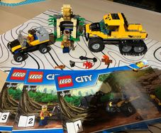 LEGO City 60159 Jungle Halftrack Mission