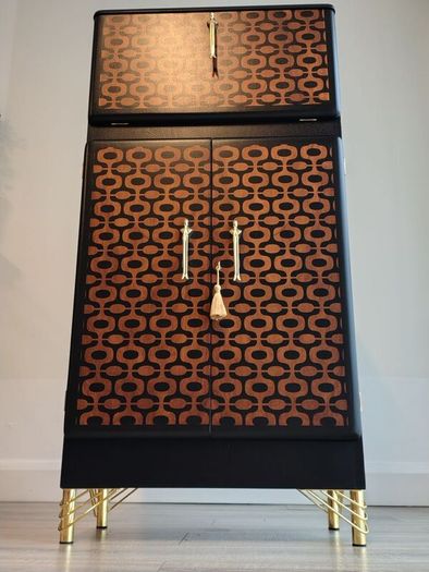 Mid century modern drinks cabinet