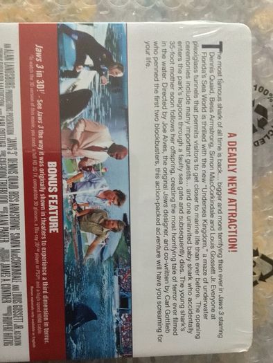 Jaws 3 Blu Ray Steelbook Zavvi Exclusive